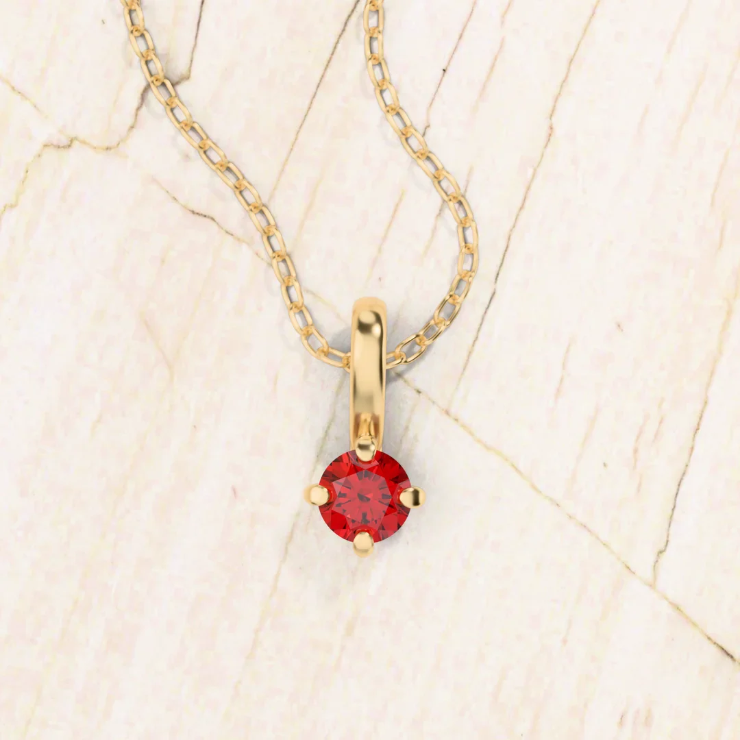 Collier Saral Rubis